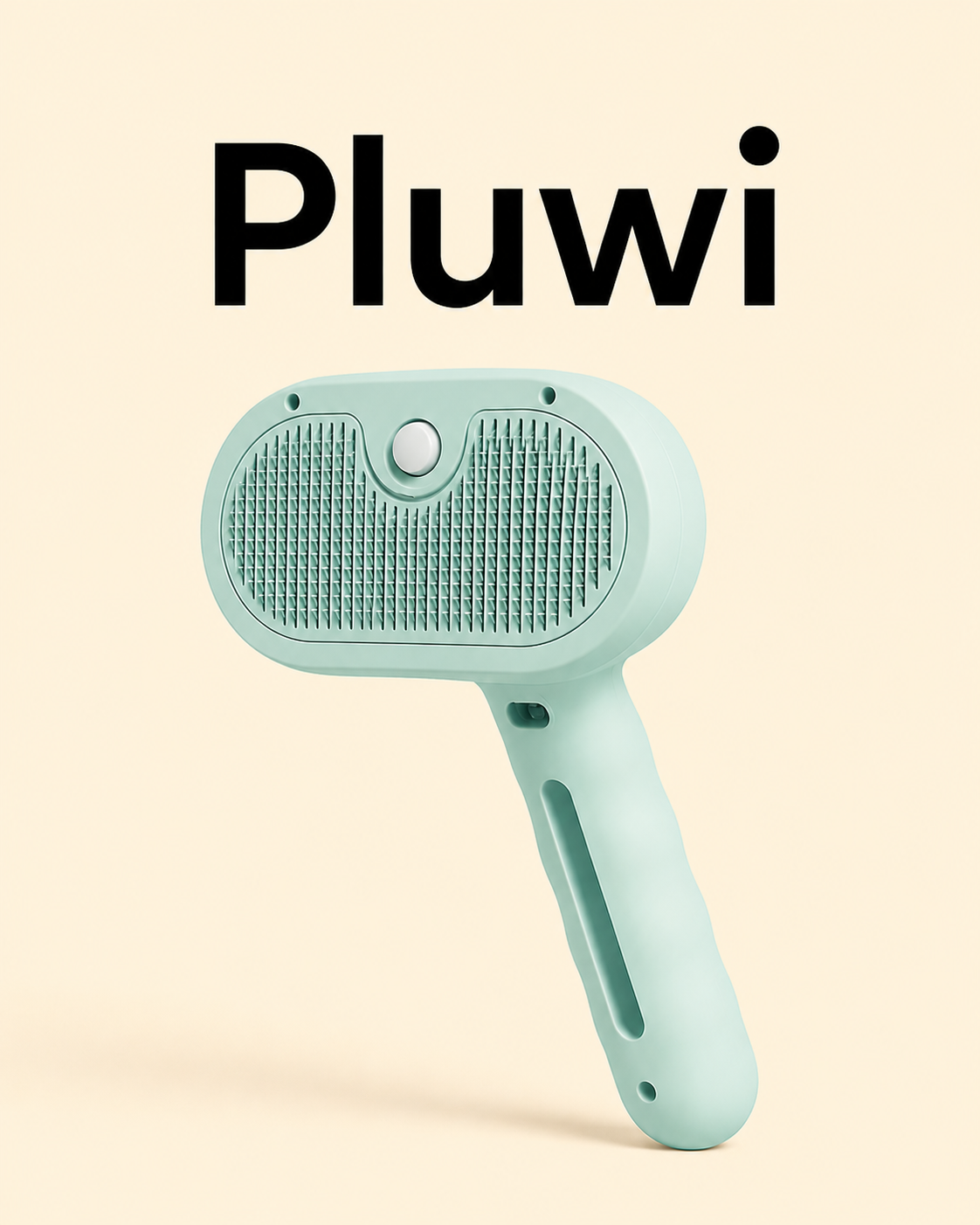 PLUWI - Cepillo Pulverizador para Mascotas