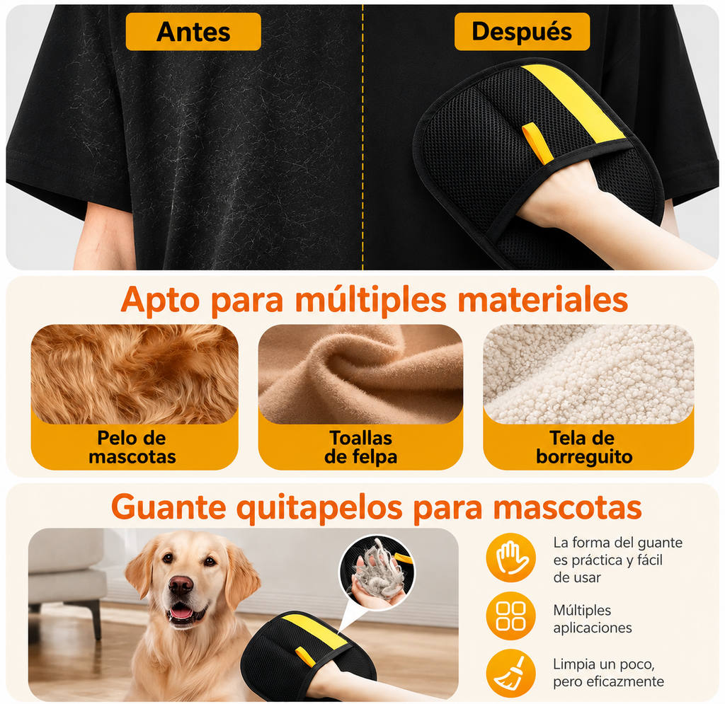 FLUWI - Guante Quitapelusa